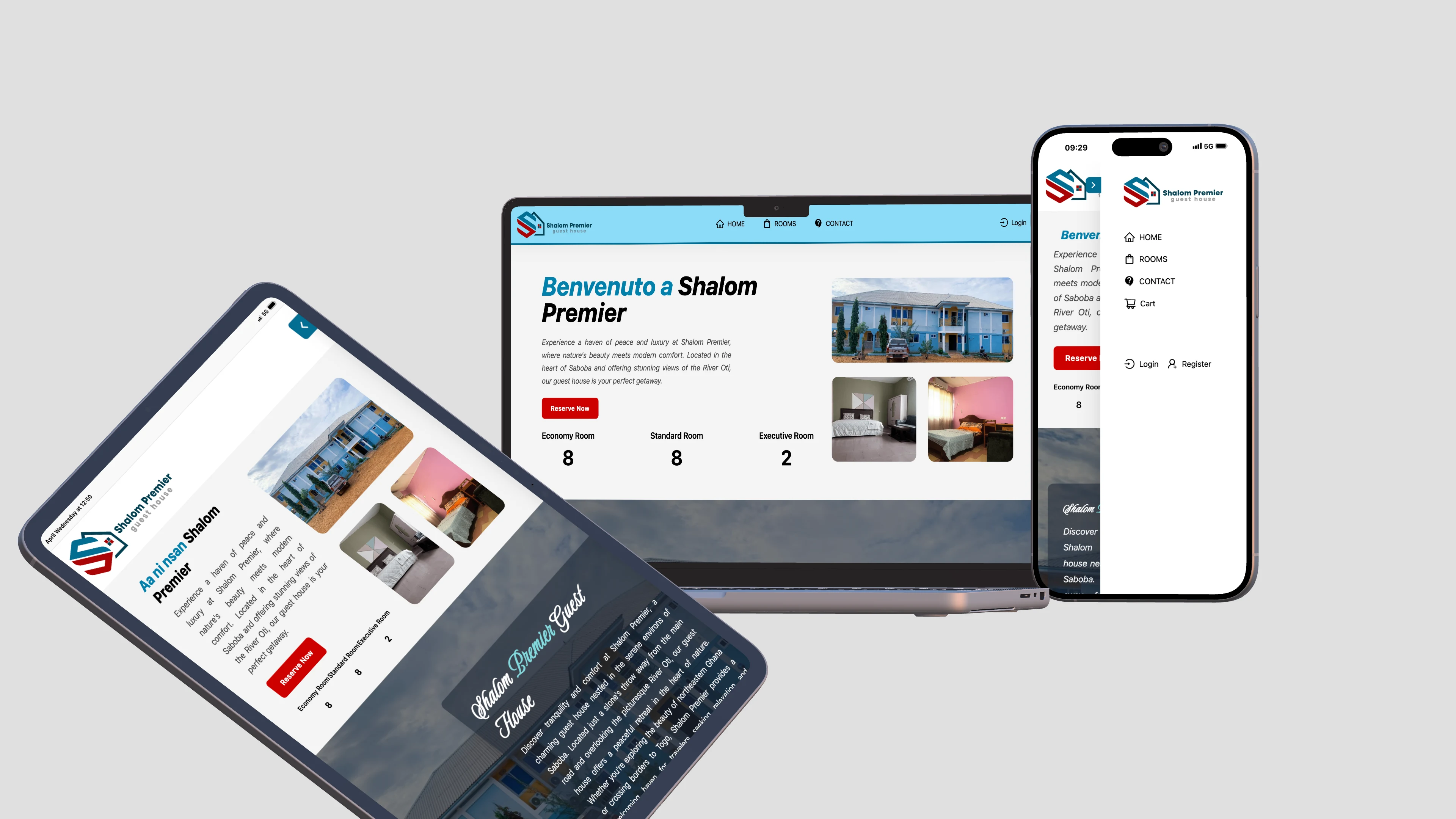Shalom Guest House App